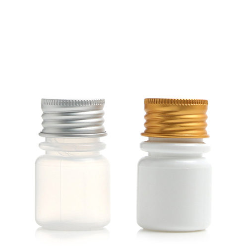 ボトル「化粧品容器」アルミネジキャップ E15ml (100個)