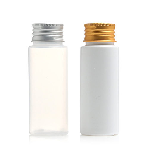 ボトル「化粧品容器」アルミネジキャップ E50ml (100個)