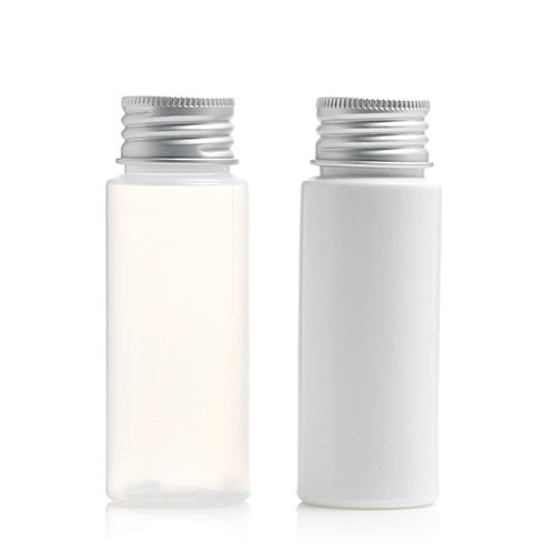 ボトル「化粧品容器」アルミネジキャップ E50ml (100個)