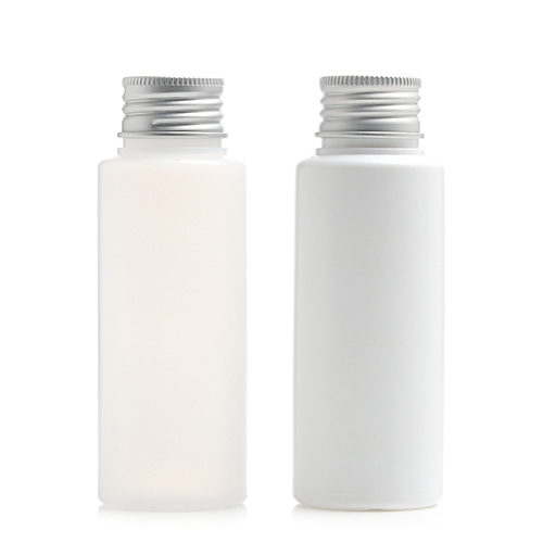 ボトル「化粧品容器」アルミネジキャップ E80ml (100個)