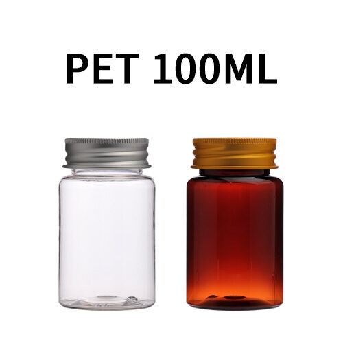 ボトル「多用途容器」アルミキャップ K100ml (100個)