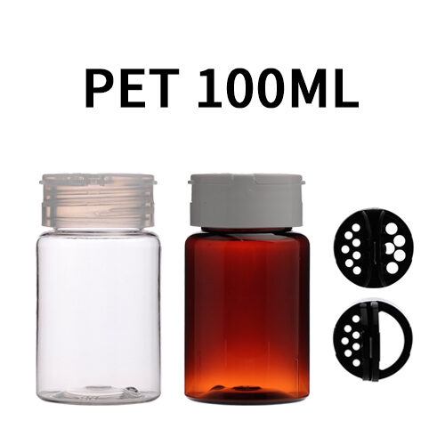 ボトル「多用途容器」粉末 K100ml (100個)