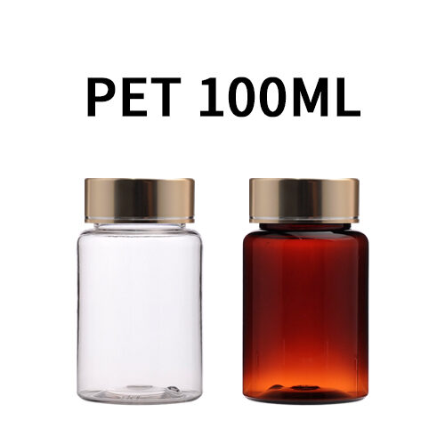 ボトル「多用途容器」光金属キャップ K100ml (100個)