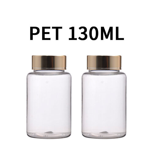 ボトル「多用途容器」光金属キャップ K130ml (100個)