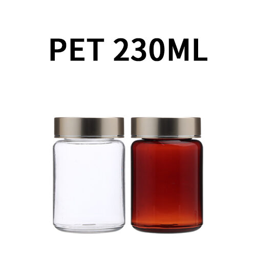 ボトル「多用途容器」光金属キャップ K230ml (100個)
