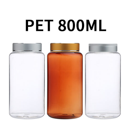 ボトル「多用途容器」金属キャップ K800ml (96個)
