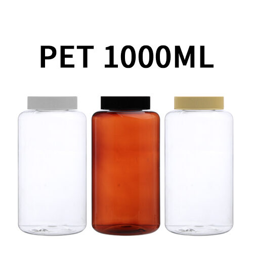 ボトル「多用途容器」一般キャップ K1000ml (80個)