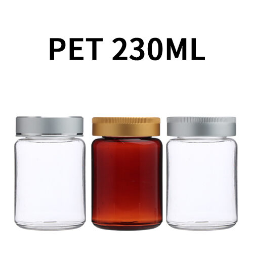 ボトル「多用途容器」金属キャップ K230ml (100個)