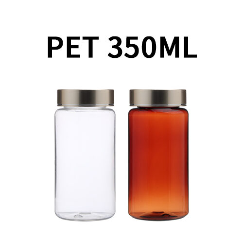 ボトル「多用途容器」光金属キャップ K350ml (100個)