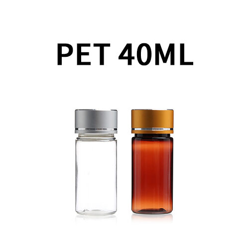 ボトル「多用途容器」金属キャップ K40ml (100個)