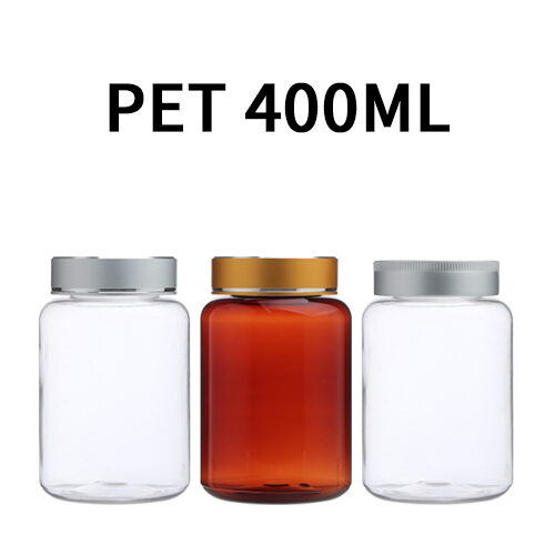 ボトル「多用途容器」金属キャップ K400ml (180個)