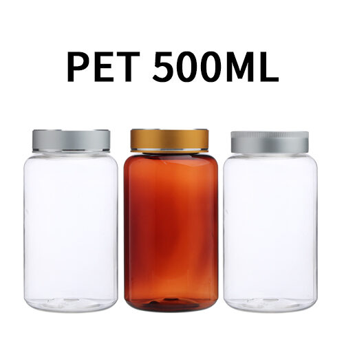 ボトル「多用途容器」金属キャップ K500ml (140個)