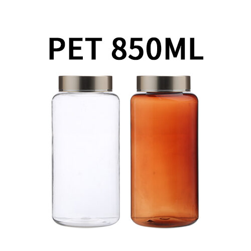ボトル「多用途容器」光金属キャップ K850ml (96個)