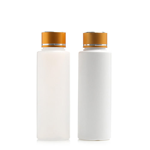 ボトル「化粧品容器」金属ネジキャップ E100ml (100個)