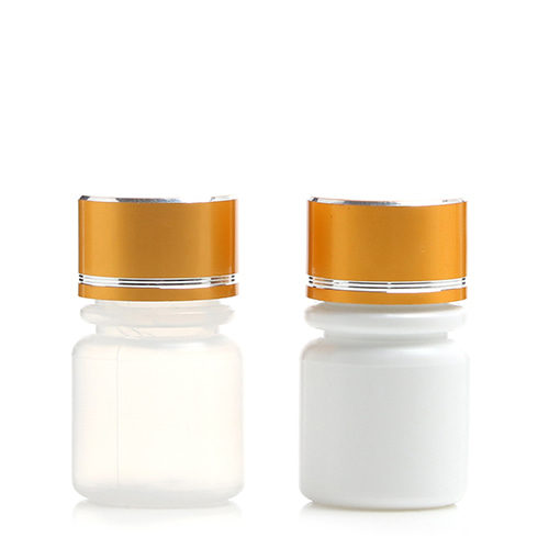 ボトル「化粧品容器」金属ネジキャップ E15ml (100個)