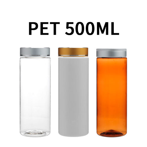 ボトル「多用途容器」金属キャップ K500ml LR (144個)