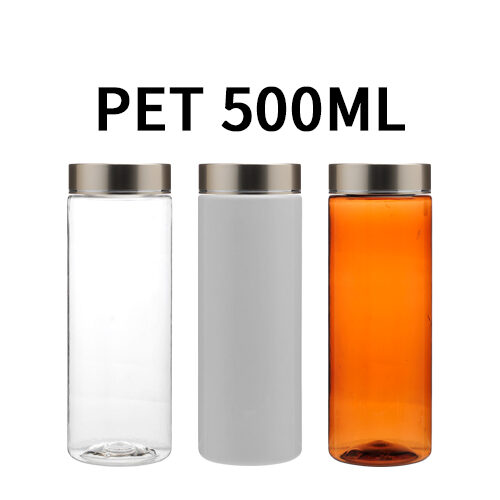 ボトル「多用途容器」光金属キャップ K500ml LR (144個)