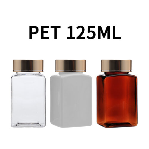 ボトル「多用途容器」光金属キャップ KS125ml (100個)