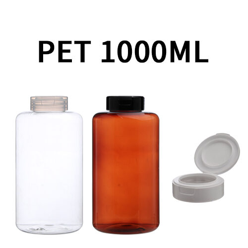 ボトル「多用途容器」ワンタッチ K1000ml (80個)