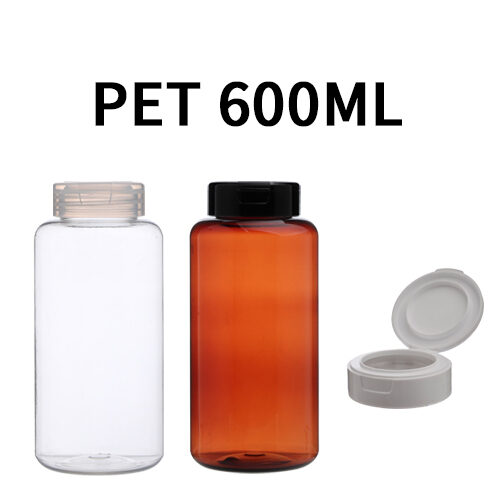 ボトル「多用途容器」ワンタッチ K600ml (133個)