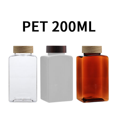 ボトル「多用途容器」パターンキャップ KS200ml (100個)