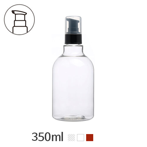 ボトル「化粧品容器」エッセンス 350ml (24Ø) ボトル_ロット100個~175個