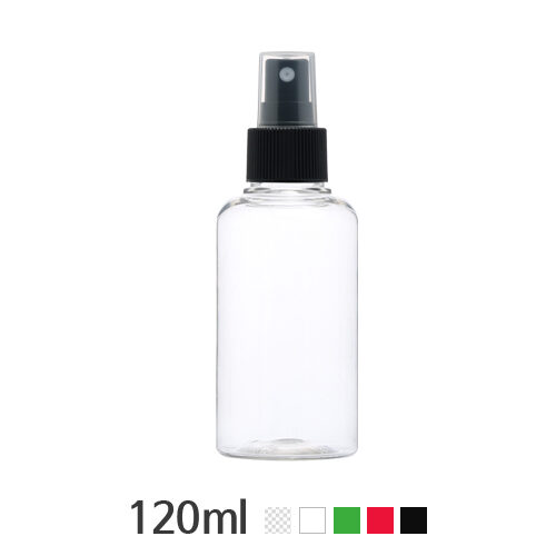 ボトル「化粧品容器」スプレー 120ml (24Ø) ボトル_ロット100個
