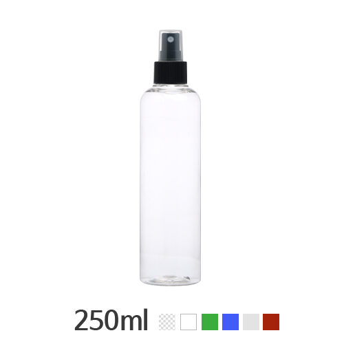 ボトル「化粧品容器」スプレー 250ml (24Ø) ボトル_ロット100個