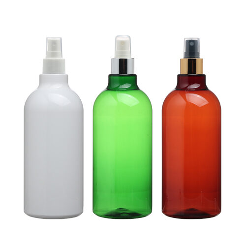 ボトル「化粧品容器」スプレー 500ml (24Ø) ボトル_ロット138個