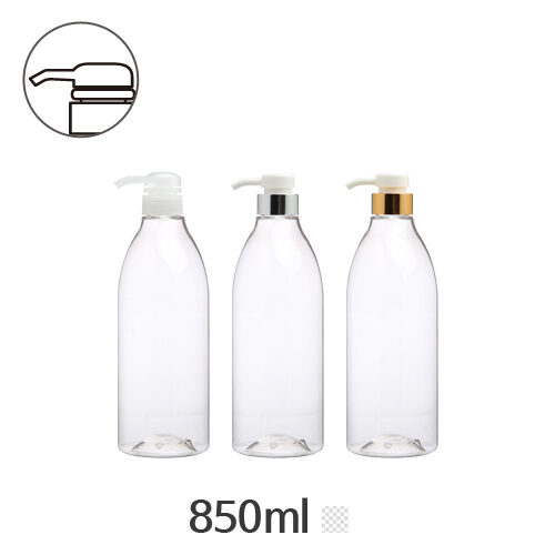 ボトル「化粧品容器」ディスペンサー 850ml (32Ø) ボトル_ロット80個