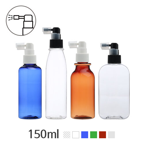 ボトル「化粧品容器」ヘアースプレー 150ml (24Ø) ボトル_ロット100個