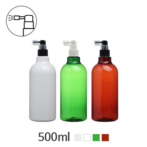 ボトル「化粧品容器」ヘアースプレー 500ml (24Ø) ボトル_ロット138個