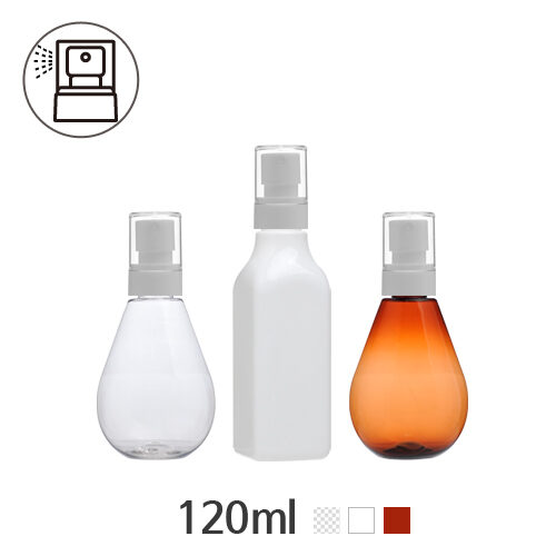ボトル「化粧品容器」ミスト 120ml (20Ø) ボトル_ロット100個
