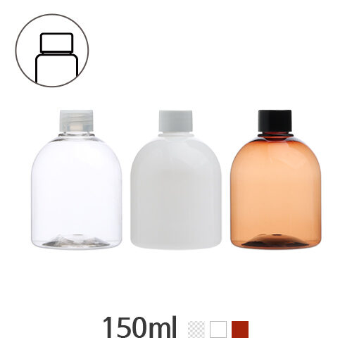 ボトル「化粧品容器」キャップ 150ml (20Ø) ボトル_ロット200個
