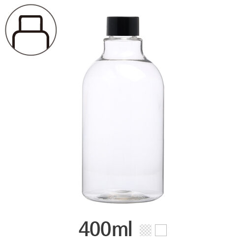 ボトル「化粧品容器」キャップ 400ml (24Ø) ボトル_ロット165個