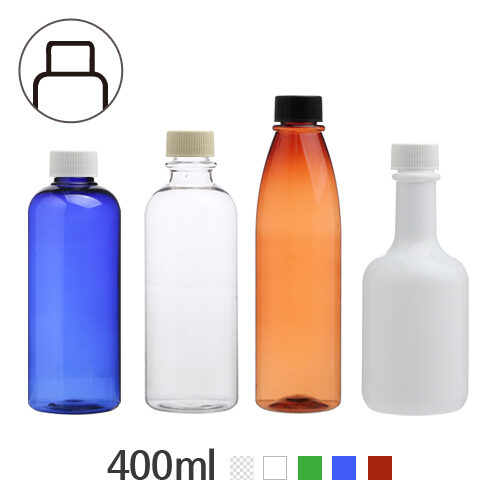 ボトル「化粧品容器」キャップ 400ml (28Ø) ボトル