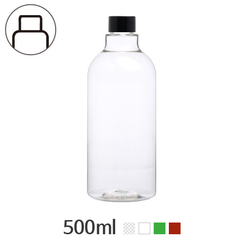 ボトル「化粧品容器」キャップ 500ml (24Ø) ボトル_ロット138個