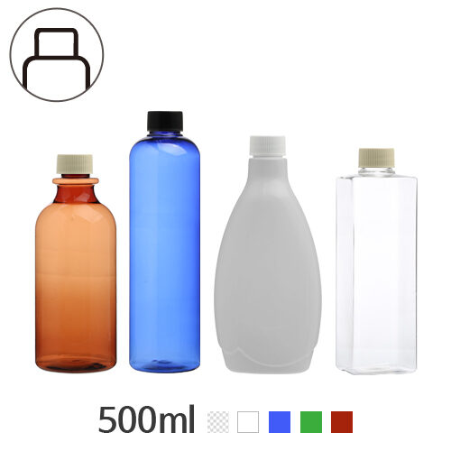 ボトル「化粧品容器」キャップ 500ml (28Ø) ボトル