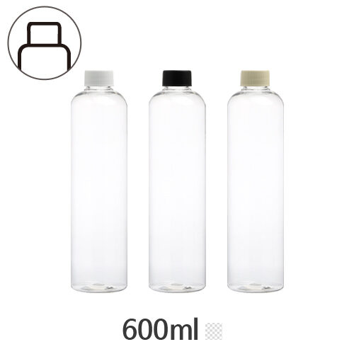 ボトル「化粧品容器」キャップ 600ml (28Ø) ボトル_ロット144個
