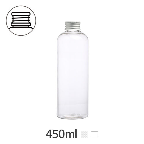 ボトル「化粧品容器」ALキャップ 450ml (28Ø) ボトル_ロット162個