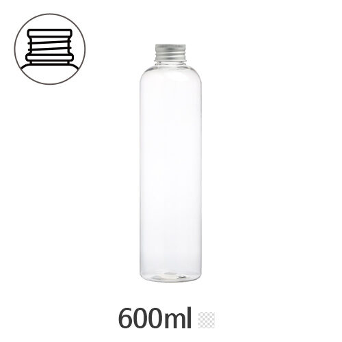 ボトル「化粧品容器」ALキャップ 600ml (28Ø) ボトル