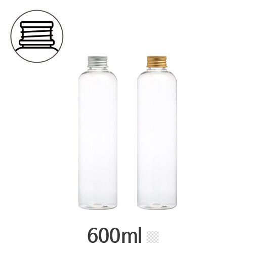 ボトル「化粧品容器」ALキャップ 600ml (28Ø) ボトル