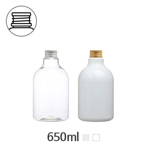 ボトル「化粧品容器」ALキャップ 650ml (28Ø) ボトル
