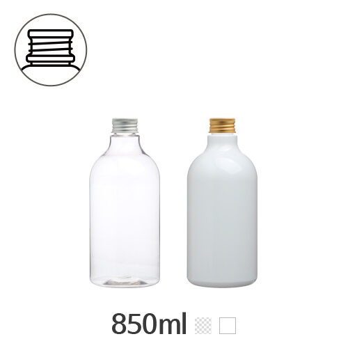 ボトル「スクリューキャップ容器」ALキャップ 850ml (28Ø) ボトル_ロット96個