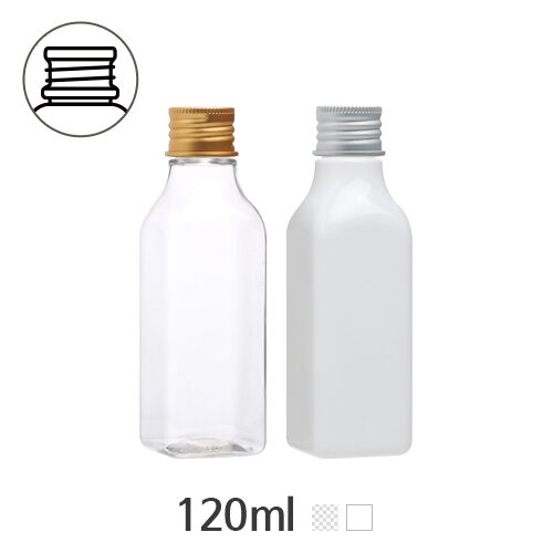 ボトル「化粧品容器」ALキャップ 120ml (20Ø) ボトル_ロット100個