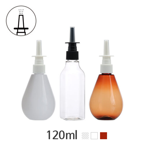 ボトル「化粧品容器」垂直スプレー C形 120ml (20Ø) ボトル_ロット100個