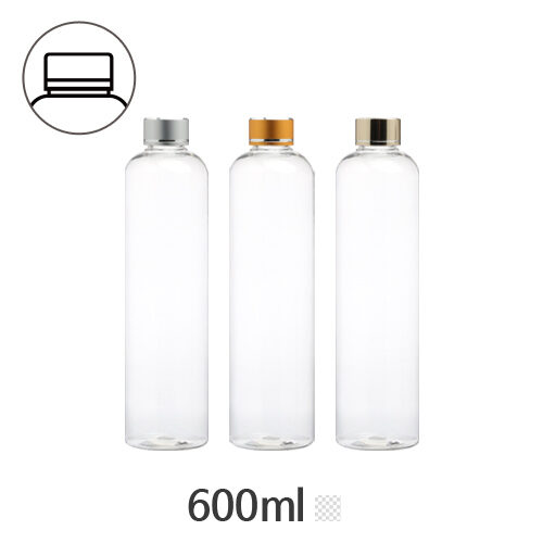 ボトル「化粧品容器」金属キャップ 600ml (28Ø) ボトル