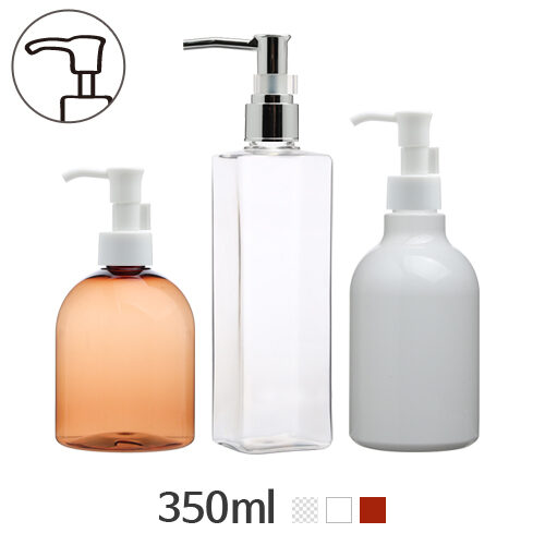 ボトル「容量で探す」オイルポンプ 350ml (24Ø) ボトル_ロット100個~175個