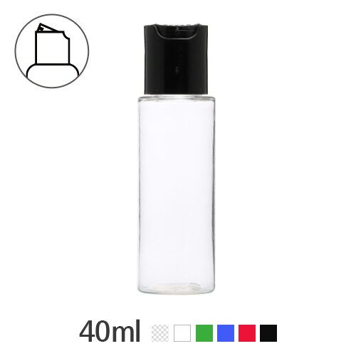 ボトル「化粧品容器」プレス 40ml (20Ø) ボトル_ロット200個