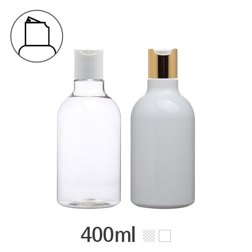 ボトル「化粧品容器」プレス 400ml (24Ø) ボトル_165個